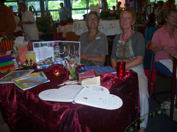 presentatie theehuis op lebvenskunstbeurs